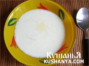 Суп молочный по-могилевски фото