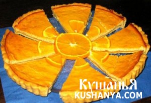 Фото Медово-цитрусовый творожный пирог